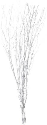 Efavormart 6 Pack Metallic Silver Birch Tree Vase Fillers