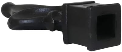 Premium USA Made Fence Finials Fleur De Lis Black 55 Inch