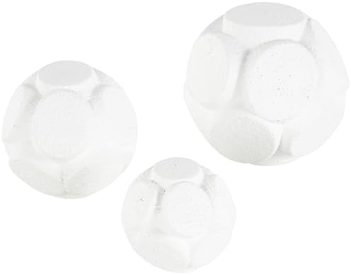 Deco 79 Resin Decorative Orbs Vase Filler Set of 3