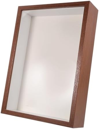 Wooden Dried Flower Display Frame with Transparent Window
