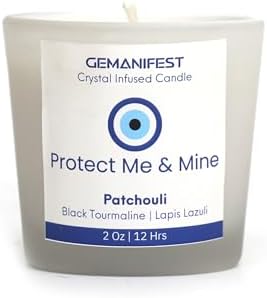 Protection Candle for Manifestation and Healing