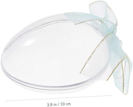6pcs Clear Easter Candy Boxes for Party Supplies