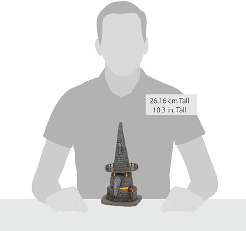 Department 56 Nightmare Before Christmas Witch Tower Light Building