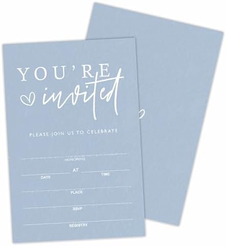 Youre Invited Classic Party Invitations 25 Pack 01