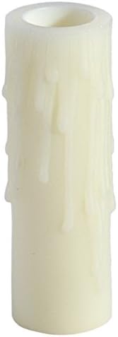 BP Lamp 4 Inch Ivory Candelabra Candle Cover