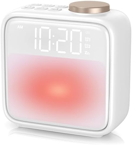 3-in-1 Sunrise Alarm Clock with Nightlight and Sound