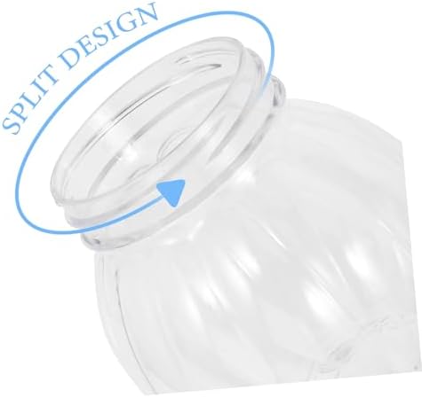 6pcs Bottle Shaped Candy Boxes with Split Lid for Parties