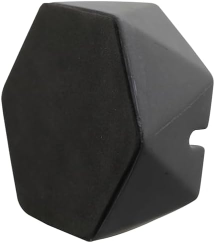 FREELOVE Concrete Ashtray with Lid and Stainless Steel Liner Dark Grey Small