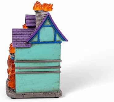Fire Demon Frenzy Animated Halloween Village LED Lights