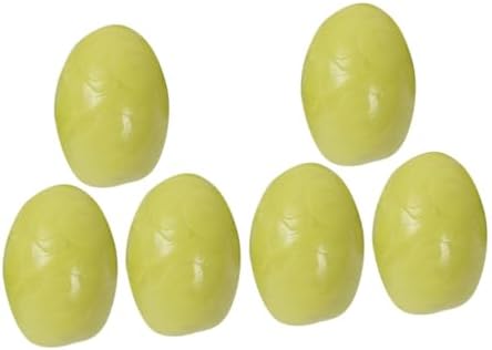 BESTOYARD 6Pcs Realistic Green Jujube Artificial Fruit Decor