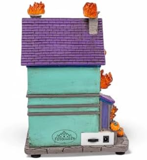 Fire Demon Frenzy Animated Halloween Village LED Lights