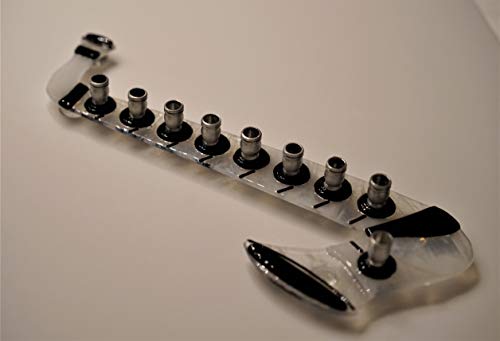 Handmade Saxophone Glass Menorah by YafitGlass