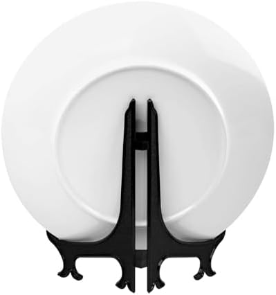 Bone China Decorative Plate with Stand 7in