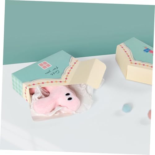 10pcs Cute House Shaped Treat Boxes for Parties