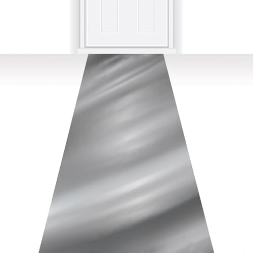 Beistle 30 In x 50 Ft Silver Metallic Aisle Runner