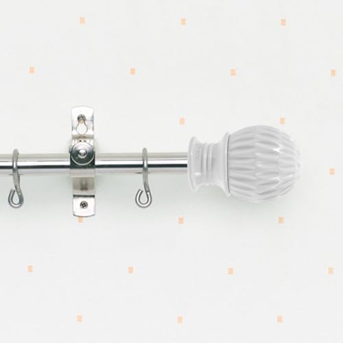 DOITOOL 2 Pcs Curtain Rod Finials Replacement for 20-22mm Diameter Rods