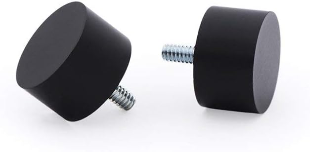 Ivilon Drapery Window Curtain Rod 1 Inch Black