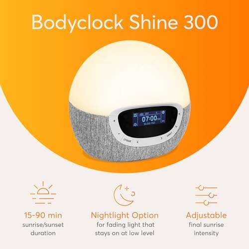 Lumie Bodyclock Shine 300 Sunrise Sunset Alarm Clock