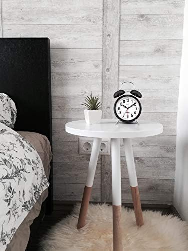 Sharp Twin Bell Alarm Clock - Loud Alarm - Battery Operated