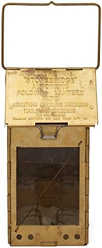 Kings County Tools Decorative Brass Candle Lantern