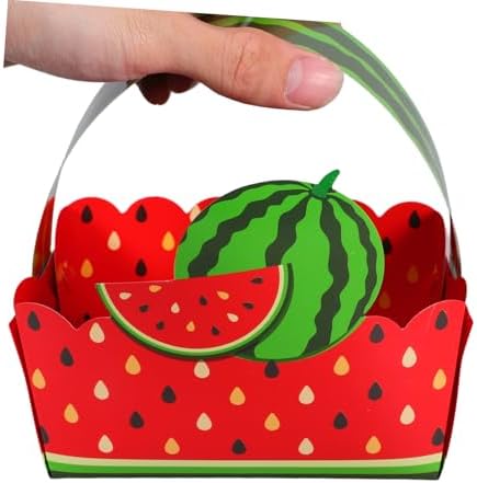20pcs Summer Watermelon Snack Boxes for Birthday Parties