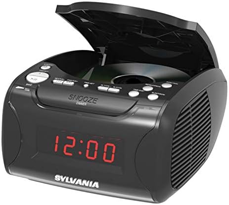 Proscan CD Clock Radio with USB Charger