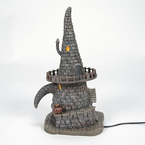 Department 56 Nightmare Before Christmas Witch Tower Light Building
