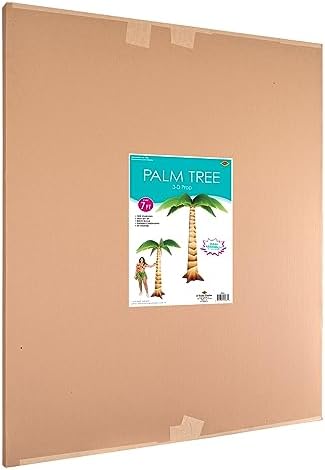 Beistle 73 x 6 3D Cardboard Palm Tree Prop