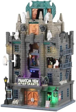 LEMAX Village Spooky Town Animated Building