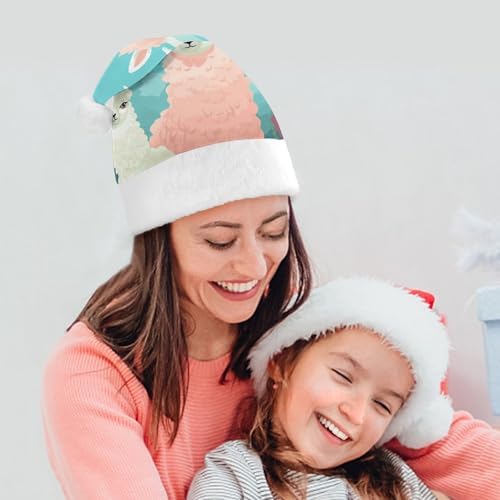 Santa Hat Christmas Headwear for Adults and Kids