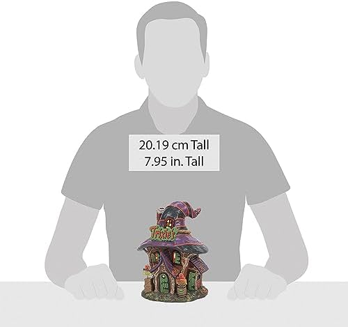 Department 56 Halloween Lit Building 795 Inch Multicolor