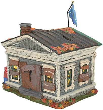 Department 56 Halloween Ghost Office Light Building