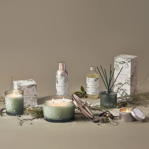 Thymes Travel Tin Holiday Candles - Highland Frost 25 oz