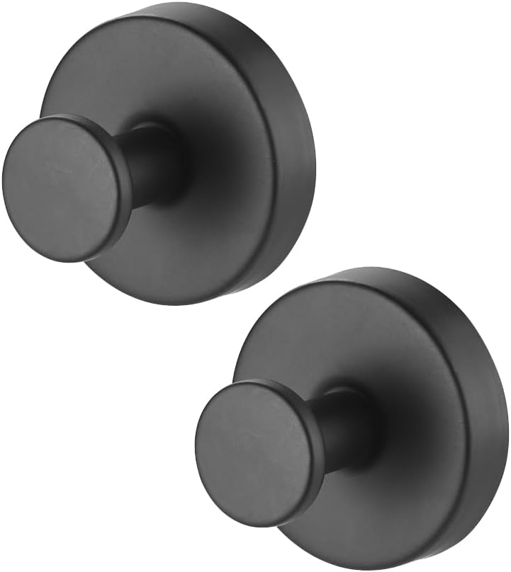Suction Cup Wreath Hanger 15 Lbs Capacity Waterproof Black 2 Pack