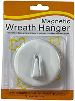 Magnetic Wreath Hanger Hook for Metal Doors Set of 2