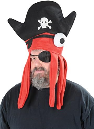 Beistle Felt Pirate Hat for Parties and Halloween
