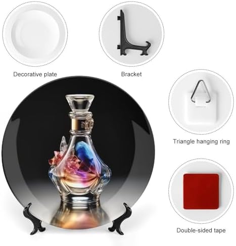 71 Inch Decorative Plate with Display Stand
