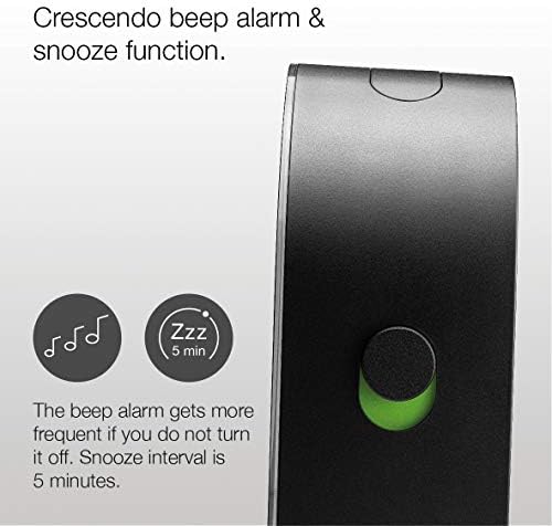 Braun Classic Analogue Alarm Clock with Snooze and Continuous Backlight