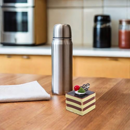 BESTOYARD Artificial Square Cream Fruit Cake Model