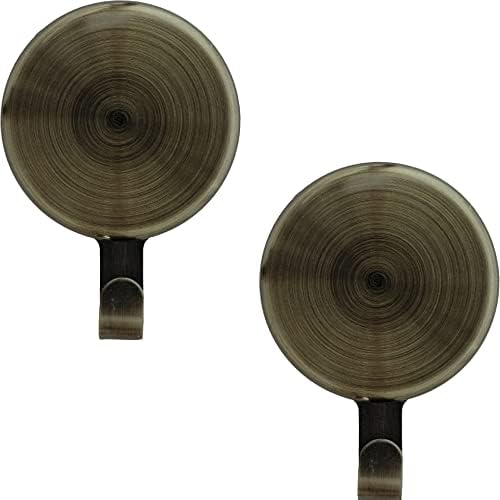 Haute Decor Magnetic Wreath Hanger Set of 2 - Antique Brass