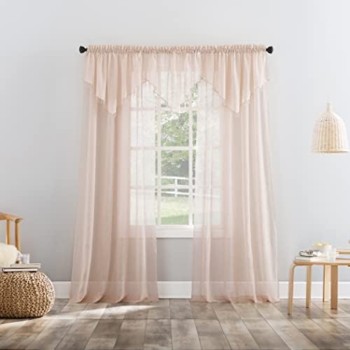 No 918 Erica Crushed Voile 3-Piece Curtain Set