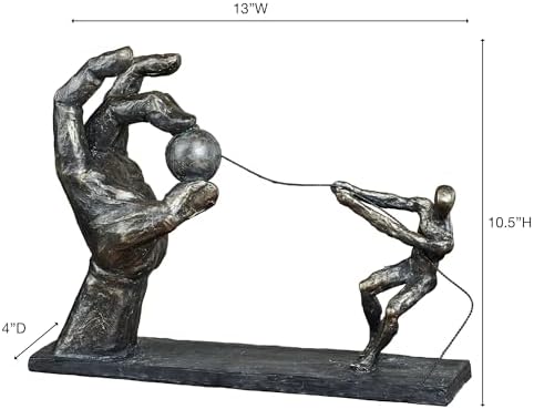 Lifes Struggle Abstract Table Sculpture