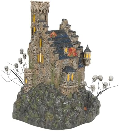 Department 56 Halloween Castle Calvaria Lit Building