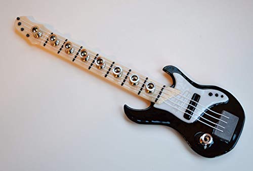 Bass Guitar Glass Menorah by YafitGlass 1