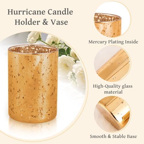 CHILL RECIPE Gold Cylinder Vase Set 12Pcs Bulk