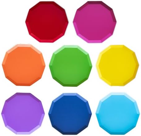 Sprinkles Smiles Rainbow Paper Plates 105 Pack of 8