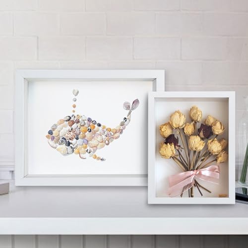 FuninCrea 8x10 Inch Shadow Box Frame Black