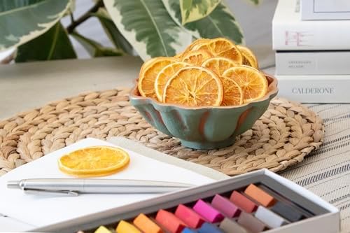 ANDALUCA Natural Orange Slice Vase Fillers