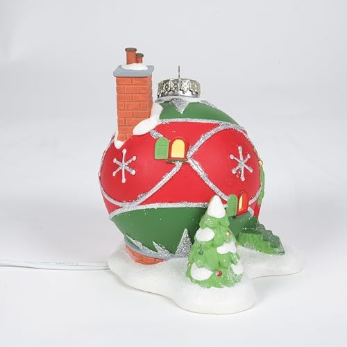 Department 56 North Pole Village Nornys Ornament House Light Building