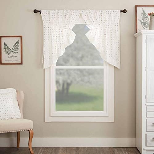 Piper Classics Abigail Prairie Curtains Set of 2 1